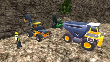 Uphill Tunnel Excavator Game screenshot 1
