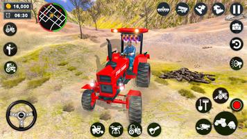 US Tractor Games Farming Games الملصق