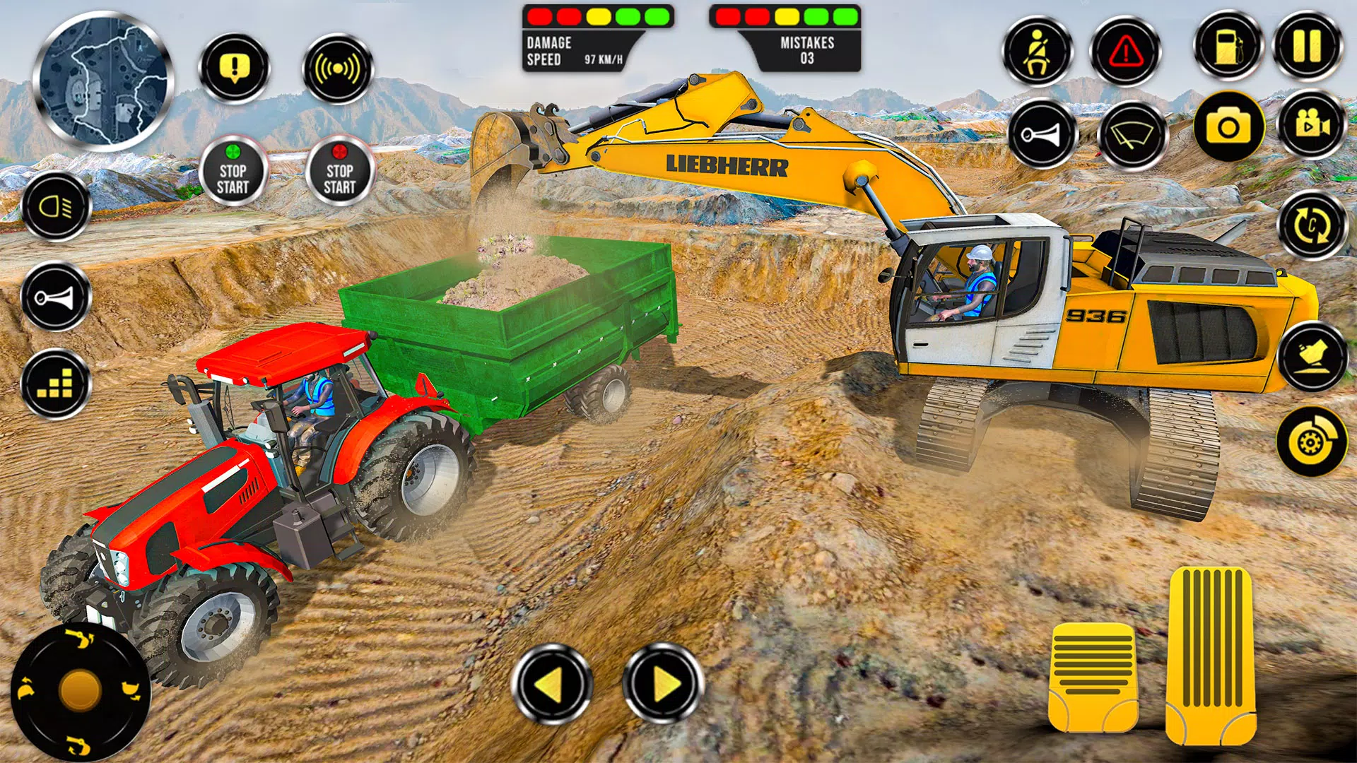 Download do APK de Jogo de Trator Escavadeira JCB para Android