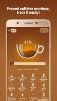 Caffeine Tracker - Caffeine Calculator پوسٹر