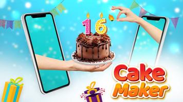 Cake Maker: Happy Birthday App Affiche