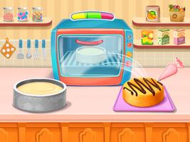 Cake Maker Baking Kitchen Poster