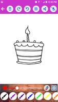 Cake Coloring Pages For Kids screenshot 3