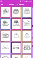 Cake Coloring Pages For Kids screenshot 2