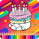 APK Libro da colorare per torta di compleanno