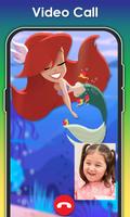 Mermaid Princess Fake Call تصوير الشاشة 2