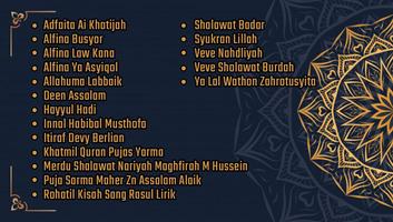 Sholawat Nabi NAHDLIYAH Lengkap Full OFFLINE Affiche