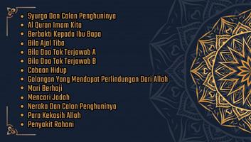 Kajian Ceramah ZAINUDIN MZ Ful الملصق