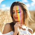 Rainbow photo Editor with Light Leaks Effect simgesi