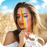 Rainbow photo Editor with Light Leaks Effect simgesi