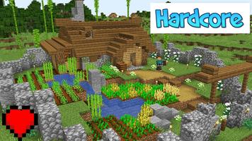 Mod Hardcore Mode for Mcpe Affiche