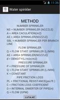 Water Sprinkler Calculation screenshot 2