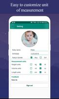 Baby tracker - feeding, sleep, diapers, growth اسکرین شاٹ 3