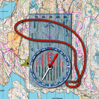 Orienteering Compass & Map 图标