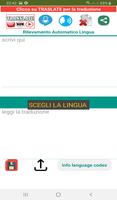 Traductor multilingue: texto y voz Poster
