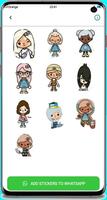 Cute Tica Bica Stickers penulis hantaran