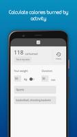 Calories burned calculator پوسٹر