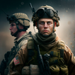 Black Warfare Warzone Duty Ops أيقونة