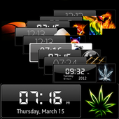 Clock Widget Zeichen