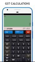 Citizen Calculator capture d'écran 2