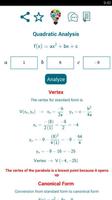Quadratic Analysis ảnh chụp màn hình 2