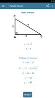 برنامه‌نما The Triangle Solver عکس از صفحه