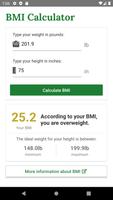 BMI الملصق