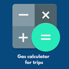 Gas calculator for trips APP simgesi