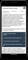 Computer Number System স্ক্রিনশট 1