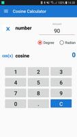 Cosine Calculator plakat