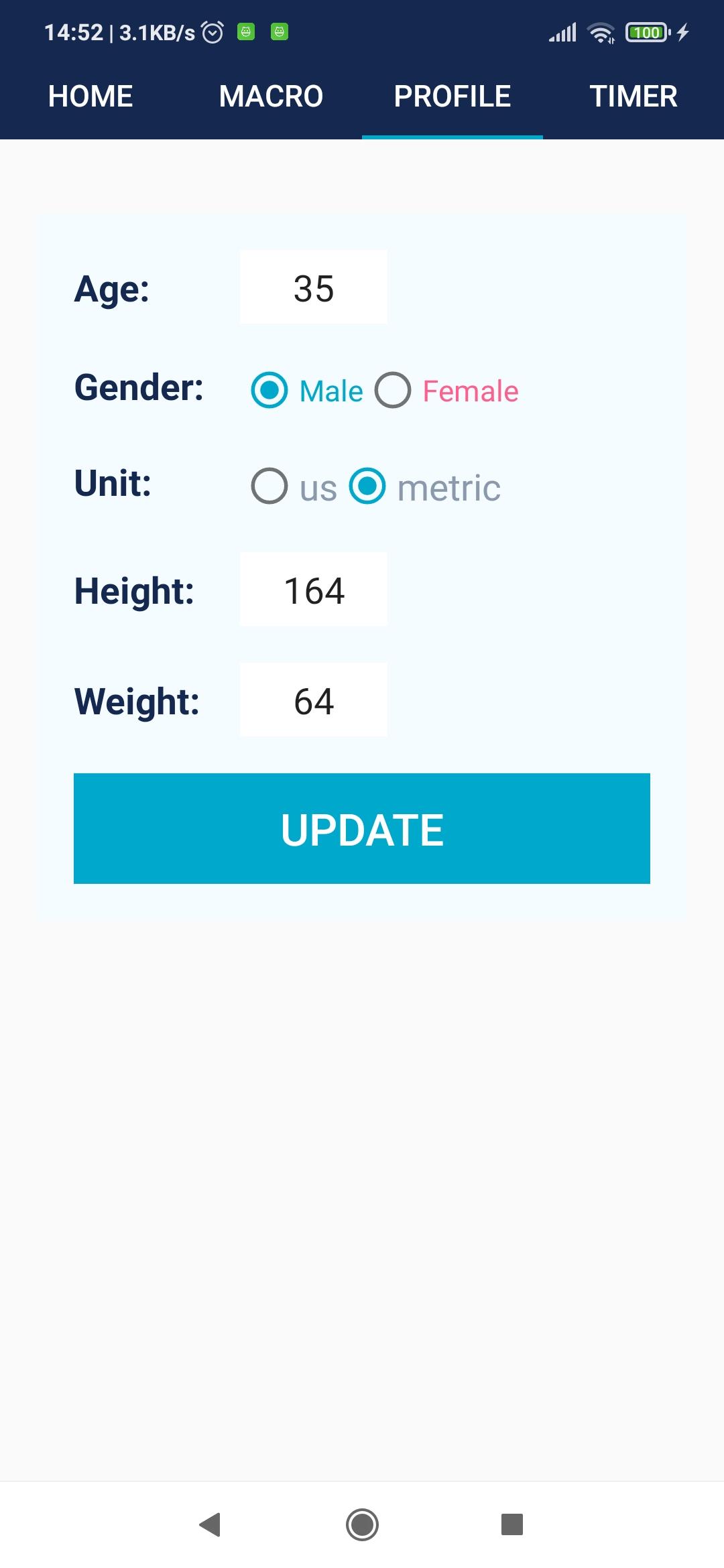 Bmr and tdee calculator apk 