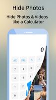 Calculator - AI hide photos Cartaz