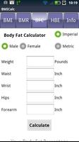 BMI Calculator captura de pantalla 3