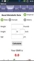 BMI Calculator تصوير الشاشة 2