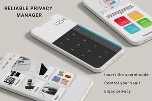 Calculator Hide App Lock Photo ảnh chụp màn hình 2