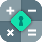 File Locker- Secret Calculator آئیکن