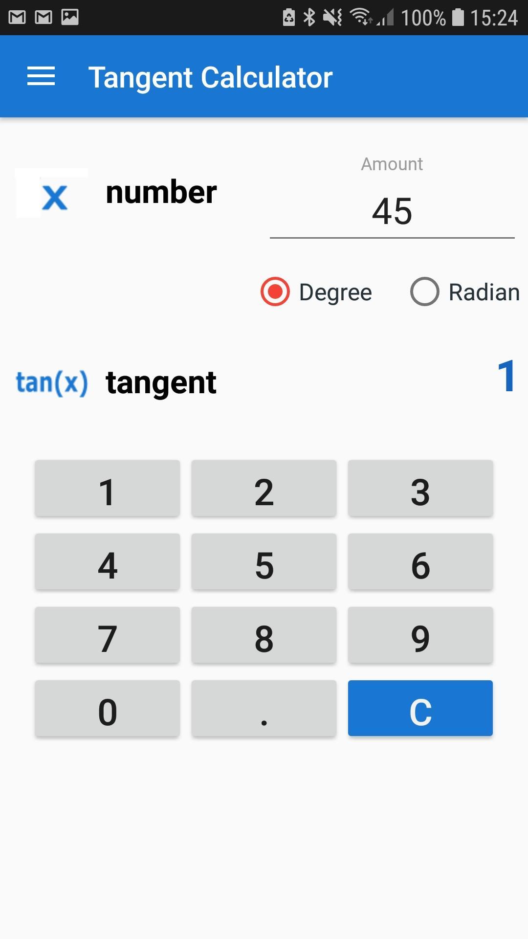 Tangent Calculator for Android - APK Download