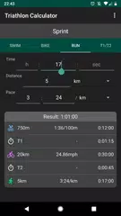 Triathlon Calculator: Pace for APK download