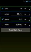 Ohms Law Calculator screenshot 1