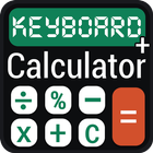 Keyboard With Calculator – Arithmetic Calculations icône