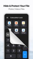Calculator Lock - Hide App الملصق