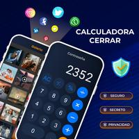 Bloqueo calculadora: Applock Poster