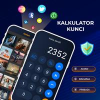 Kunci Kalkulator - Applock poster