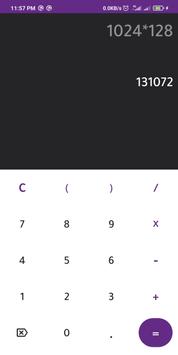 Calculator # screenshot 1