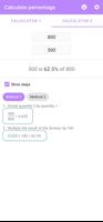Calculate percentage screenshot 3