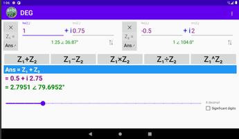 Elementary Complex Number Calc Ekran Görüntüsü 1