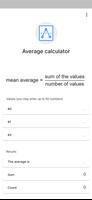 پوستر Average calculator