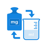 mg to mL Calculator icon