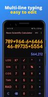 Scientific Calculator - Neon E capture d'écran 3
