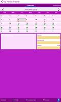 MY PERIOD CALENDAR TRACKER تصوير الشاشة 3